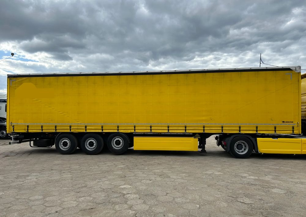 Wielton NS3K FIRANKA / STANDARD / OŚ PODNOSZONA / KOSZ PALETOWY / 2019 ROK !! - Curtainsider semi-trailer: picture 3 Wielton NS3K FIRANKA / STANDARD / OŚ PODNOSZONA / KOSZ PALETOWY / 2019 ROK !! - Curtainsider semi-trailer: picture 3