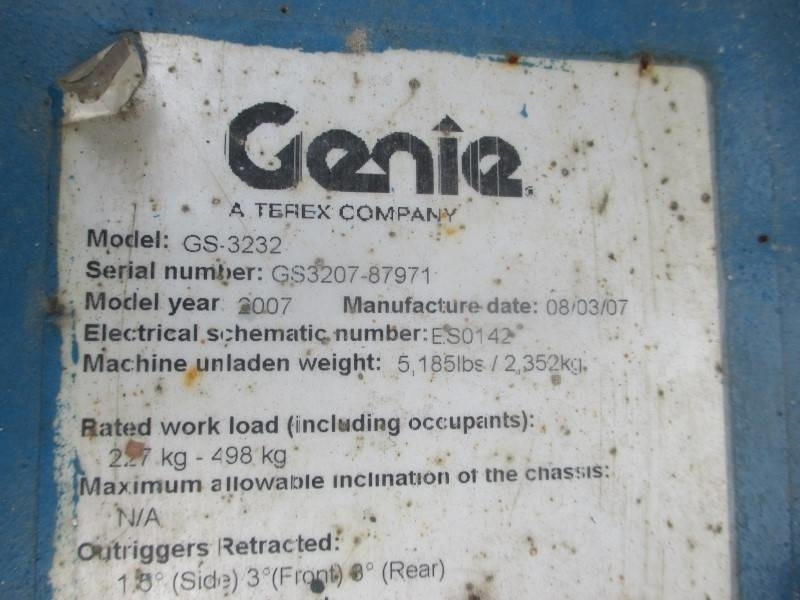 Genie GS 3232 - Scissor lift: picture 5 Genie GS 3232 - Scissor lift: picture 5
