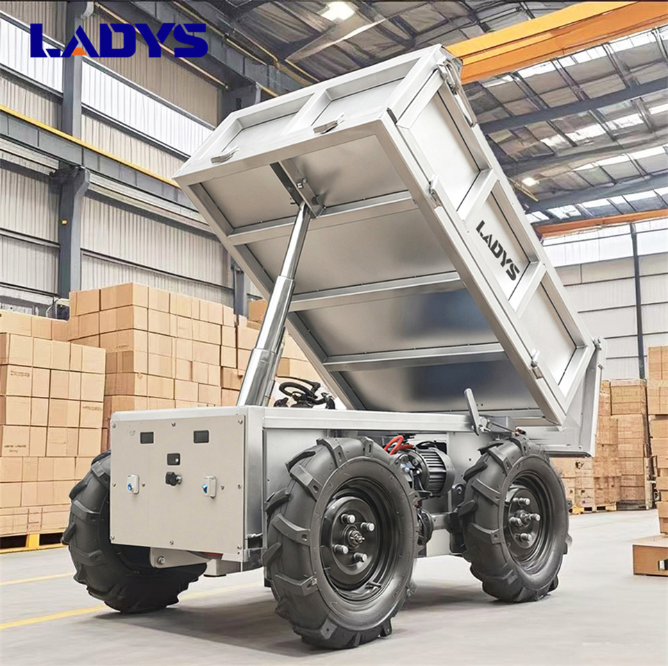 LADYS Electric Remote Control Transporter Agricultural Orchard Farm Electric Utv Dump Trailer Material Handling Equipment All Terrain Transport Vehicle - Farm tipping trailer/ Dumper: picture 4 LADYS Electric Remote Control Transporter Agricultural Orchard Farm Electric Utv Dump Trailer Material Handling Equipment All Terrain Transport Vehicle - Farm tipping trailer/ Dumper: picture 4