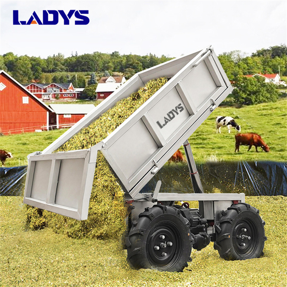 LADYS Electric Remote Control Transporter Agricultural Orchard Farm Electric Utv Dump Trailer Material Handling Equipment All Terrain Transport Vehicle - Farm tipping trailer/ Dumper: picture 2 LADYS Electric Remote Control Transporter Agricultural Orchard Farm Electric Utv Dump Trailer Material Handling Equipment All Terrain Transport Vehicle - Farm tipping trailer/ Dumper: picture 2