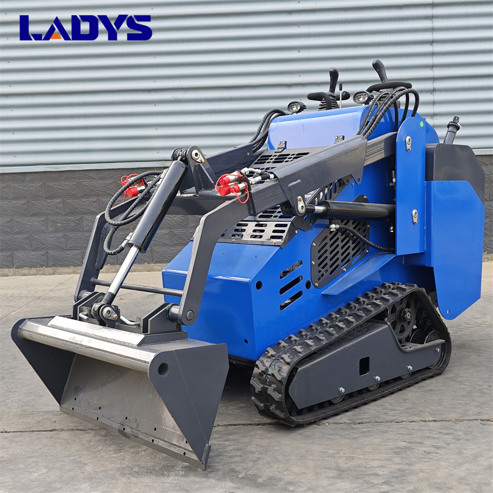 LADYS Free Shipping Mini Skid Steer Loader Compact Track Electric/Diesel Chinese Mini Skid Steer Loader For Sale With Mini Skid Steer Attachments 4 In 1 Bucket - Skid steer loader: picture 1 LADYS Free Shipping Mini Skid Steer Loader Compact Track Electric/Diesel Chinese Mini Skid Steer Loader For Sale With Mini Skid Steer Attachments 4 In 1 Bucket - Skid steer loader: picture 1