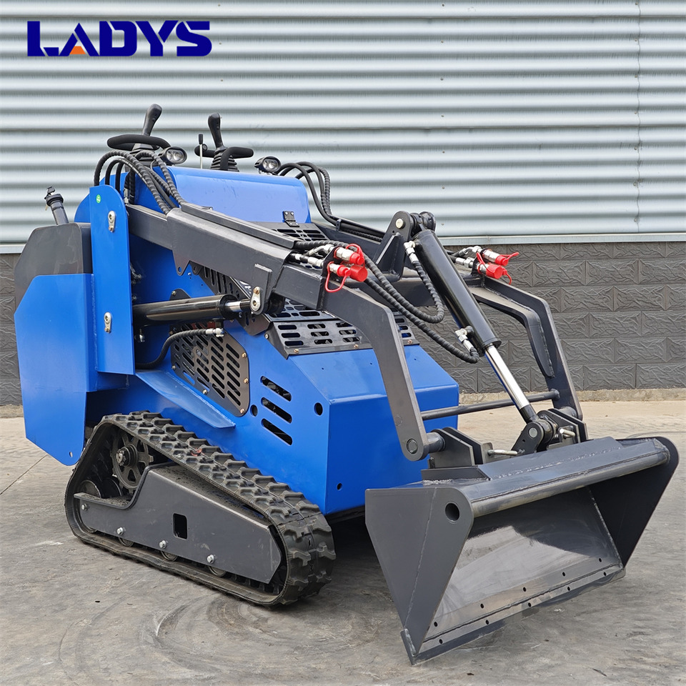 LADYS Free Shipping Mini Skid Steer Loader Compact Track Electric/Diesel Chinese Mini Skid Steer Loader For Sale With Mini Skid Steer Attachments 4 In 1 Bucket - Skid steer loader: picture 3 LADYS Free Shipping Mini Skid Steer Loader Compact Track Electric/Diesel Chinese Mini Skid Steer Loader For Sale With Mini Skid Steer Attachments 4 In 1 Bucket - Skid steer loader: picture 3