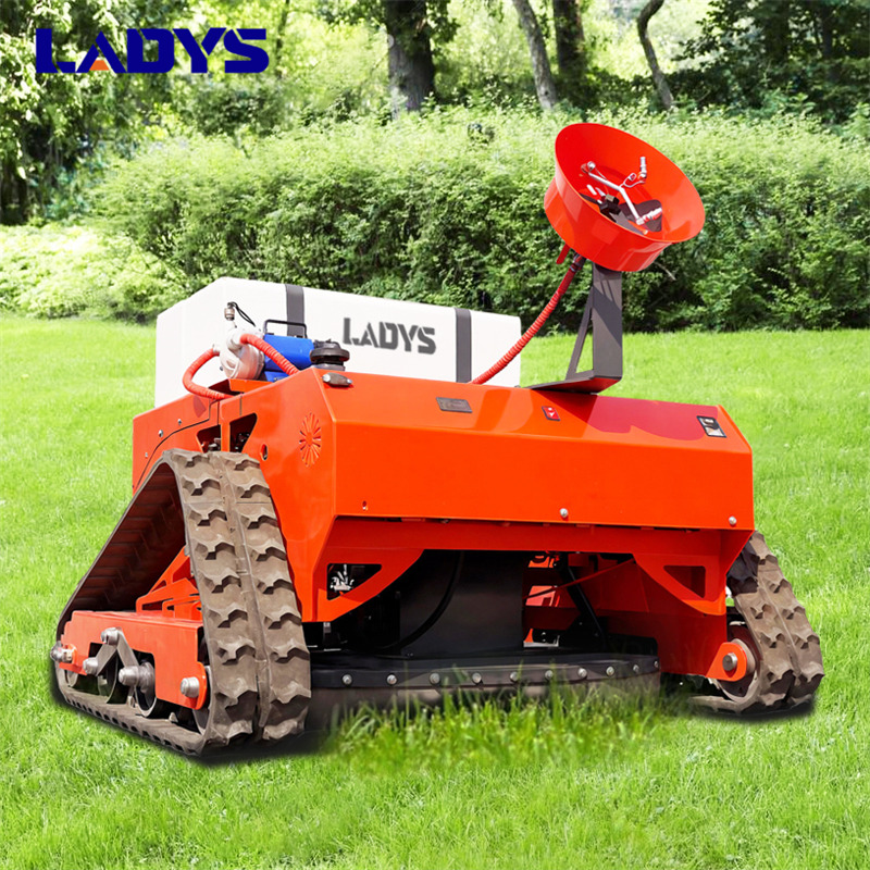 LADYS LD1000 Multi-function remote control lawn mower Track crawler gasoline gas All-terrain Agricultural Sprayers Pesticide spraying lawn mower for sale - Garden mower: picture 5 LADYS LD1000 Multi-function remote control lawn mower Track crawler gasoline gas All-terrain Agricultural Sprayers Pesticide spraying lawn mower for sale - Garden mower: picture 5