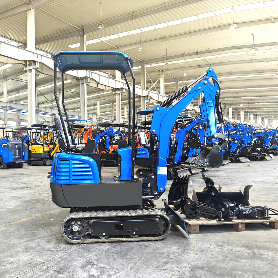 LEZUM DY12E Factory Sale Home Farm Mini Digger Excavators Two-sided Hybrid Electronic Pilot Electric Remote Control Mini Digger Excavator - Mini excavator: picture 3 LEZUM DY12E Factory Sale Home Farm Mini Digger Excavators Two-sided Hybrid Electronic Pilot Electric Remote Control Mini Digger Excavator - Mini excavator: picture 3