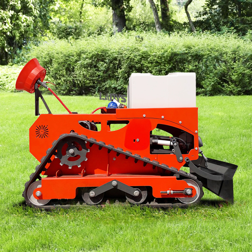 LEZUM LD1000 Multi-function remote control lawn mower Track crawler gasoline gas All-terrain Agricultural Sprayers Pesticide spraying lawn mower for sale - Garden mower: picture 4 LEZUM LD1000 Multi-function remote control lawn mower Track crawler gasoline gas All-terrain Agricultural Sprayers Pesticide spraying lawn mower for sale - Garden mower: picture 4