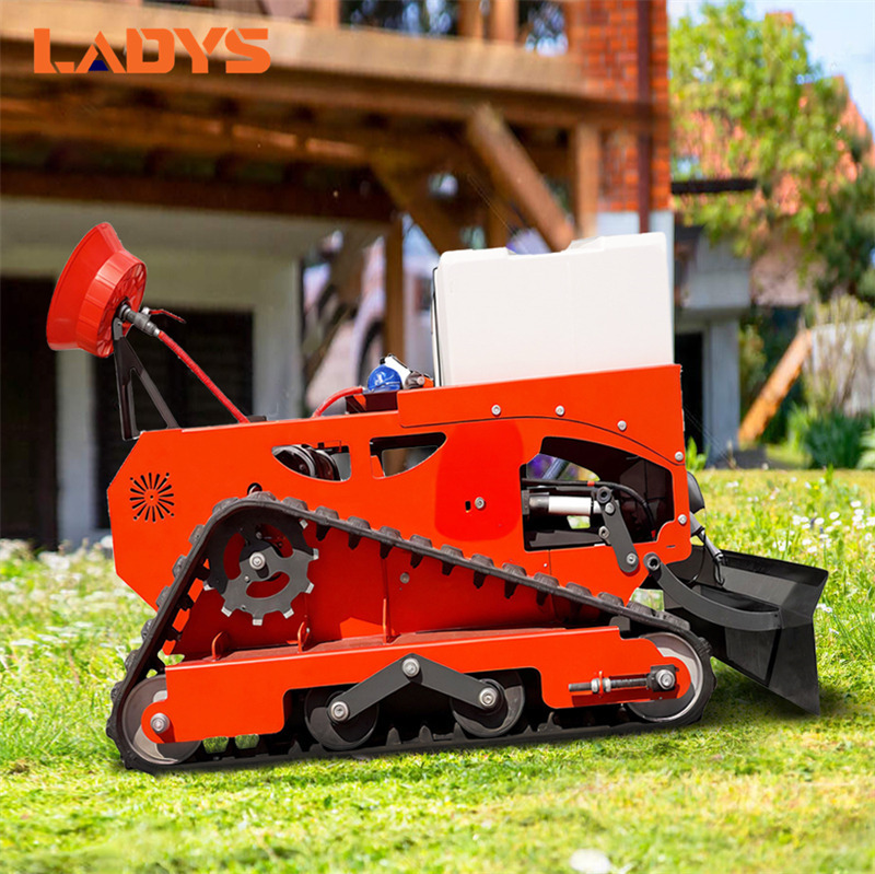 LADYS LD1000 Electric Remote Control Multi-Function Lawn Mower All-Terrain Agricultural Sprayers Pesticide Spraying Mower Gas Gasoline Track Crawler Lawn Mower - Mower: picture 2 LADYS LD1000 Electric Remote Control Multi-Function Lawn Mower All-Terrain Agricultural Sprayers Pesticide Spraying Mower Gas Gasoline Track Crawler Lawn Mower - Mower: picture 2
