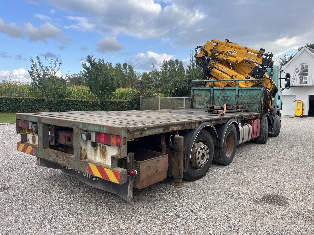 Scania G 124 - Crane truck: picture 4 Scania G 124 - Crane truck: picture 4