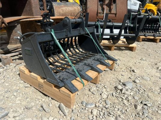 Godet squelette pour minipelle de 1T à 2T5 - Sorting bucket for Construction machinery: picture 1 Godet squelette pour minipelle de 1T à 2T5 - Sorting bucket for Construction machinery: picture 1