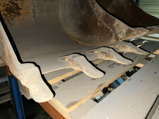 Godet terrassement Arden QA10 - QA11 - Excavator bucket: picture 3 Godet terrassement Arden QA10 - QA11 - Excavator bucket: picture 3
