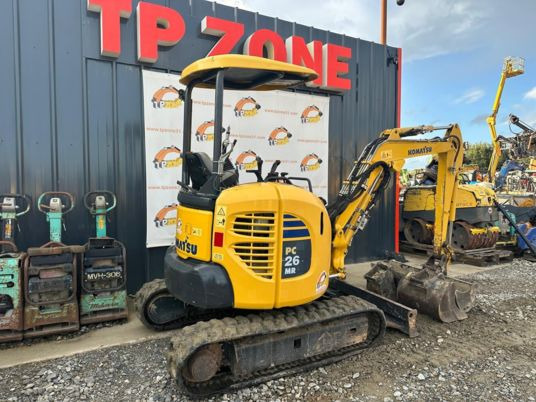 Komatsu PC26MR-3 à 19900€ HT - Mini excavator: picture 5 Komatsu PC26MR-3 à 19900€ HT - Mini excavator: picture 5