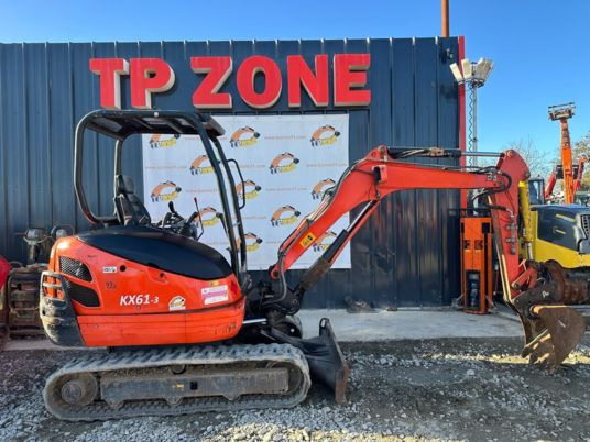 Kubota KX61-3 à 17 500 € HT - Mini excavator: picture 1 Kubota KX61-3 à 17 500 € HT - Mini excavator: picture 1