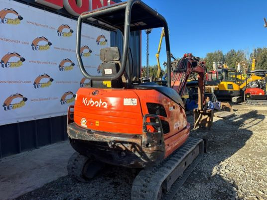 Kubota KX61-3 à 17 500 € HT - Mini excavator: picture 5 Kubota KX61-3 à 17 500 € HT - Mini excavator: picture 5