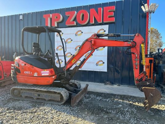 Kubota KX61-3 à 17 500 € HT - Mini excavator: picture 3 Kubota KX61-3 à 17 500 € HT - Mini excavator: picture 3