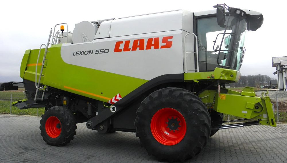 Claas Lexion 550 heder 7,5 Vario, Najbogatsza Wersja, Nie Malowany, Stan Bardzo Dobry - Combine harvester: picture 4 Claas Lexion 550 heder 7,5 Vario, Najbogatsza Wersja, Nie Malowany, Stan Bardzo Dobry - Combine harvester: picture 4