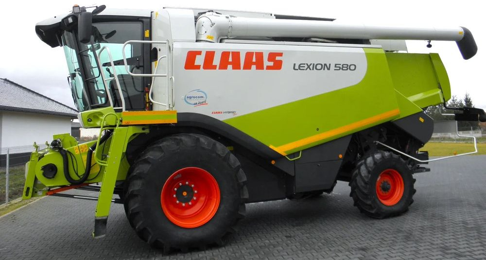 Claas Lexion 580 heder V900, Najbogatsza Wersja, Nie Malowany, Stan Bardzo Dobry - Combine harvester: picture 1 Claas Lexion 580 heder V900, Najbogatsza Wersja, Nie Malowany, Stan Bardzo Dobry - Combine harvester: picture 1