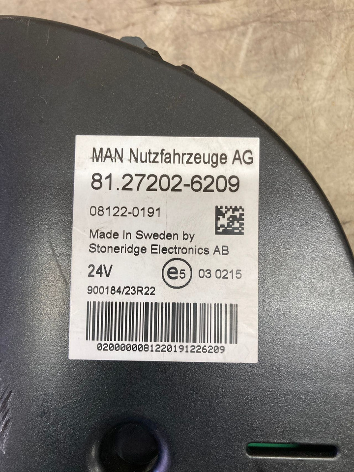 MAN MAN Lions City Kombiinstrument 81.272026209 81272026209 - Electrical system for Bus: picture 2 MAN MAN Lions City Kombiinstrument 81.272026209 81272026209 - Electrical system for Bus: picture 2