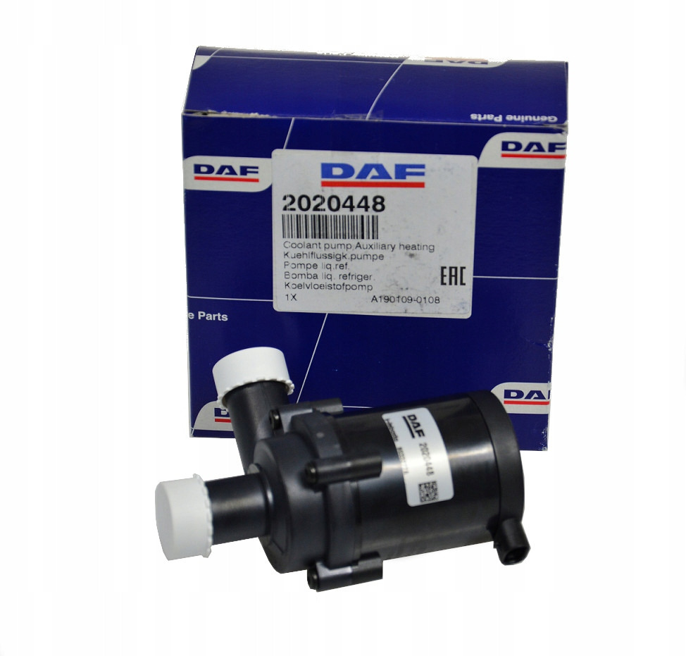 POMPA WODY OGRZEWANIA POSTOJOWEGO DAF XF CF EURO 6 9033277A 2020448 - Heating/ Ventilation: picture 1 POMPA WODY OGRZEWANIA POSTOJOWEGO DAF XF CF EURO 6 9033277A 2020448 - Heating/ Ventilation: picture 1