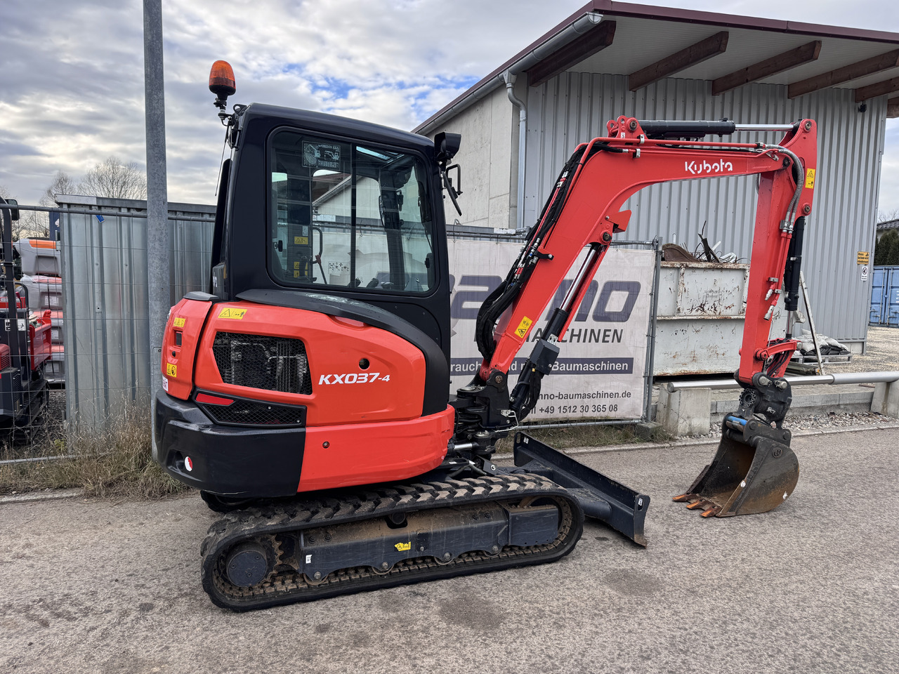 Kubota KX 037-4 - Mini excavator: picture 2 Kubota KX 037-4 - Mini excavator: picture 2