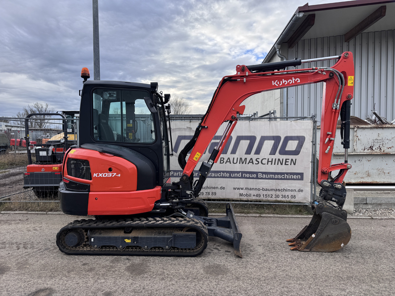 Kubota KX 037-4 - Mini excavator: picture 1 Kubota KX 037-4 - Mini excavator: picture 1
