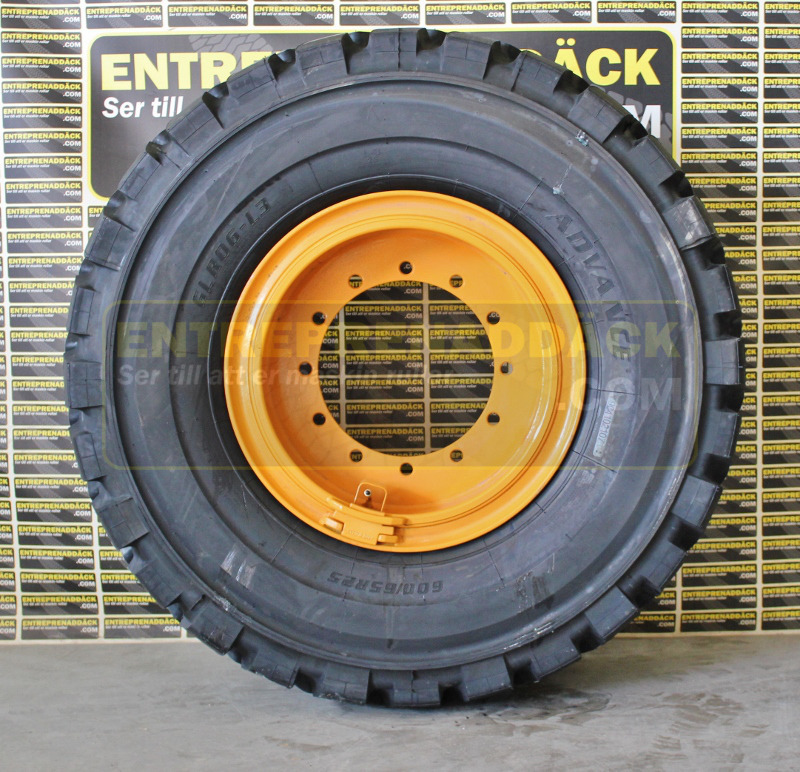 Complete wheels for Loaders Advance GLR06 L3+** 650/65R25. - Wheel and tire package for Wheel loader: picture 1 Complete wheels for Loaders Advance GLR06 L3+** 650/65R25. - Wheel and tire package for Wheel loader: picture 1