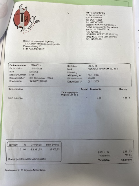Tractor truck Renault Magnum 460 Dxi iShift: picture 28 Tractor truck Renault Magnum 460 Dxi iShift: picture 28