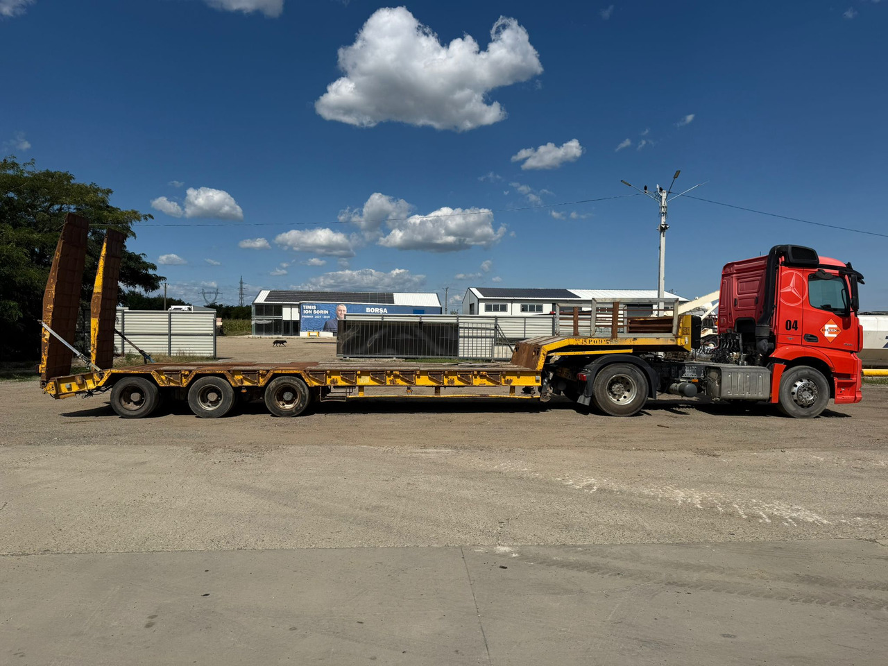 Mercedes-Benz Actros and Trailer ACTM Assembly - Tractor truck, Low loader semi-trailer: picture 3 Mercedes-Benz Actros and Trailer ACTM Assembly - Tractor truck, Low loader semi-trailer: picture 3