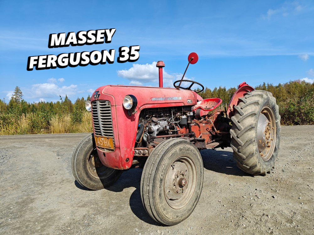 Massey Ferguson 35 traktori alkuperäiskuntoinen, katso video! - Farm tractor: picture 1 Massey Ferguson 35 traktori alkuperäiskuntoinen, katso video! - Farm tractor: picture 1