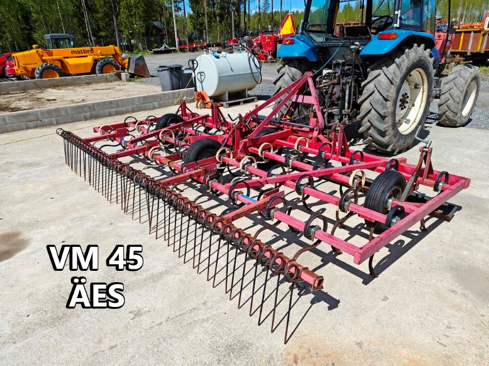 VM 450 cm, hydraulisesti taittuva, etulana ja jälkihara, katso video! - Spring tine harrow: picture 1 VM 450 cm, hydraulisesti taittuva, etulana ja jälkihara, katso video! - Spring tine harrow: picture 1