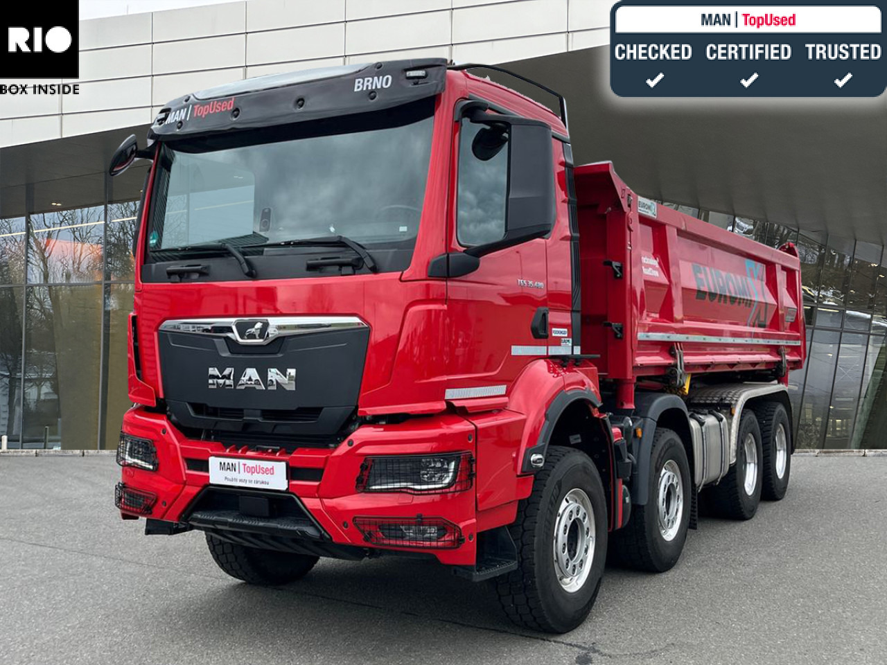 MAN TGS 35.480 8x4 BB CH WARRANTY 4/2027 Euro6 Klima - Tipper: picture 1 MAN TGS 35.480 8x4 BB CH WARRANTY 4/2027 Euro6 Klima - Tipper: picture 1