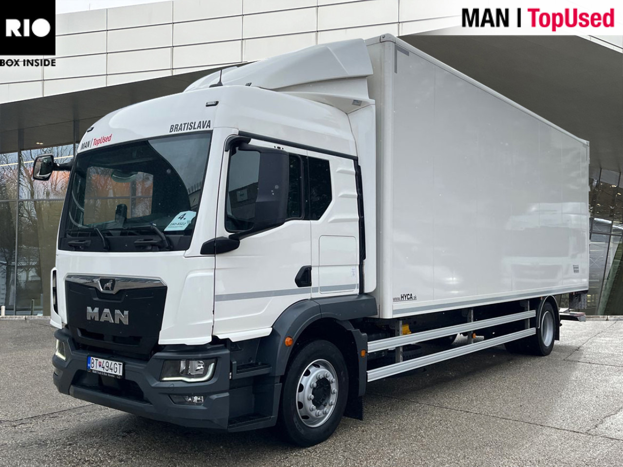 MAN TGM 18.290 4x2 BL CH Euro6 Klima AHK Luftfeder ZV - Box truck: picture 1 MAN TGM 18.290 4x2 BL CH Euro6 Klima AHK Luftfeder ZV - Box truck: picture 1