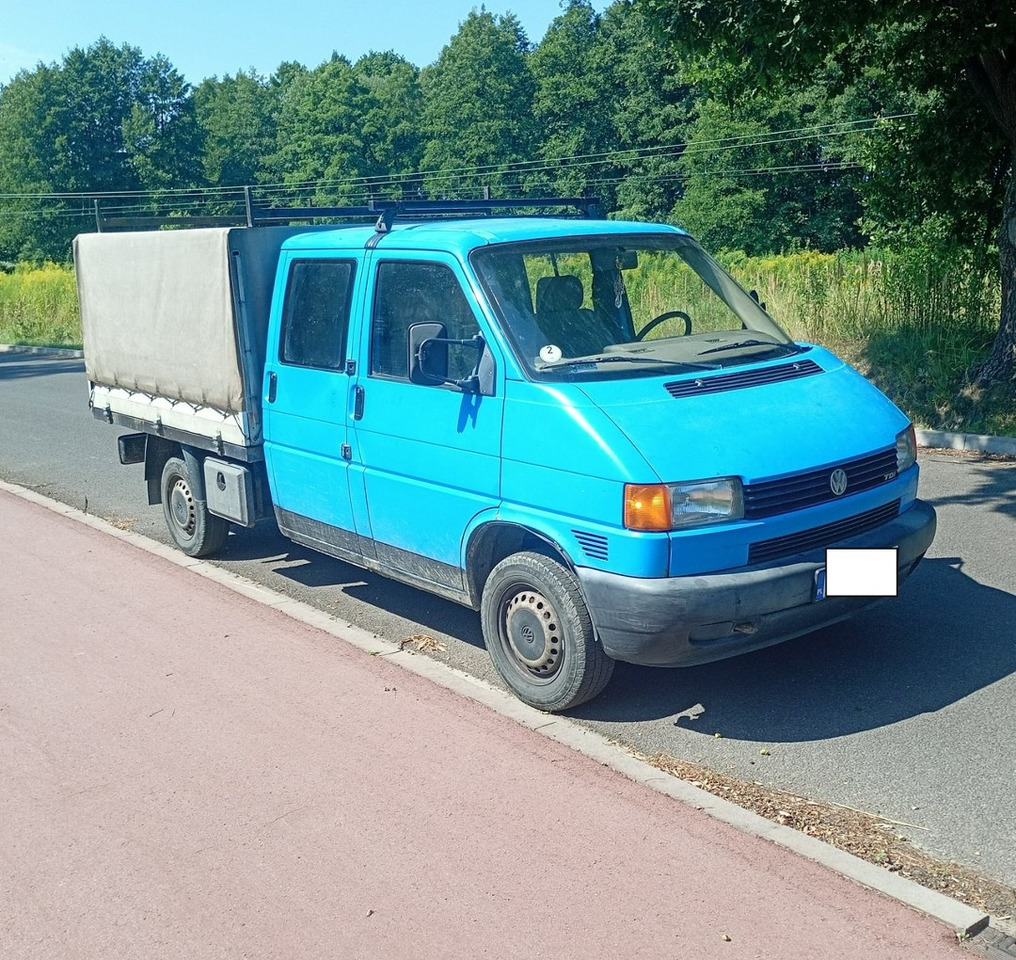 Volkswagen Transporter doka *6-osób *2,5 tdi - Curtain side van, Combi van: picture 1 Volkswagen Transporter doka *6-osób *2,5 tdi - Curtain side van, Combi van: picture 1