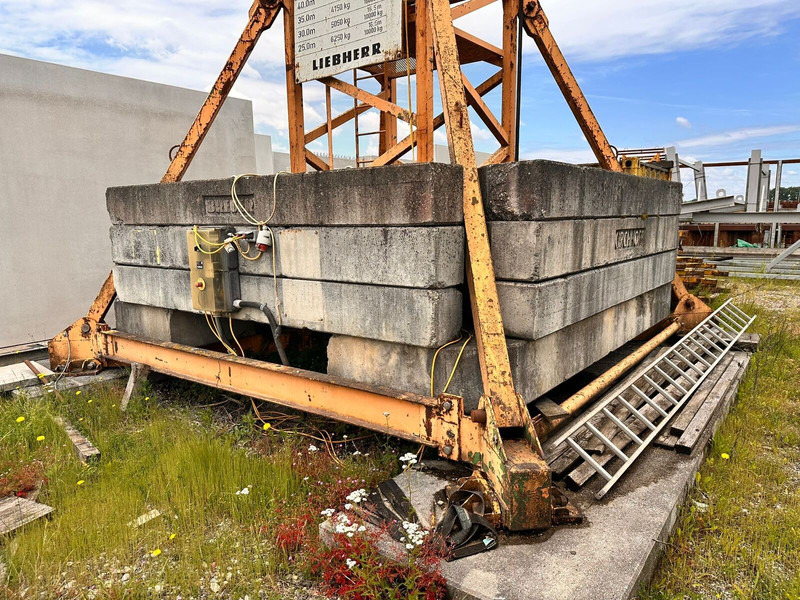 Liebherr 140EC-H10, 1993yom, 40jib, 23,5m huh - Tower crane: picture 5 Liebherr 140EC-H10, 1993yom, 40jib, 23,5m huh - Tower crane: picture 5