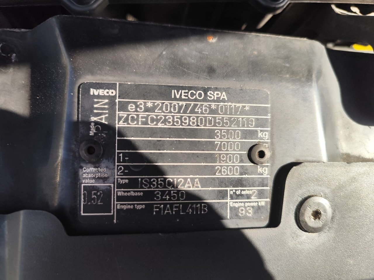 Crane truck, Tipper van IVECO DAILY 35-130: picture 43 Crane truck, Tipper van IVECO DAILY 35-130: picture 43