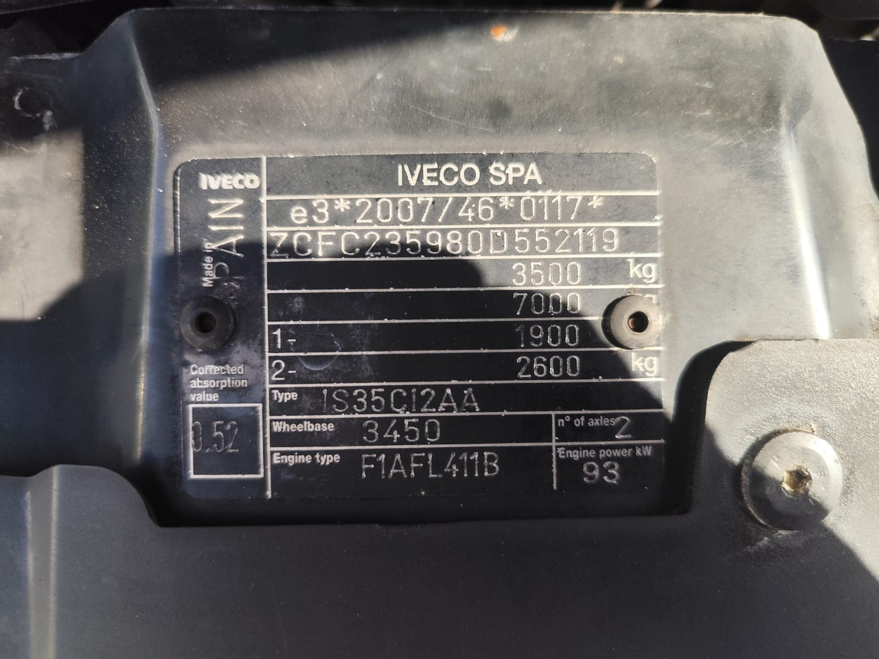 Crane truck, Tipper van IVECO DAILY 35-130: picture 42 Crane truck, Tipper van IVECO DAILY 35-130: picture 42