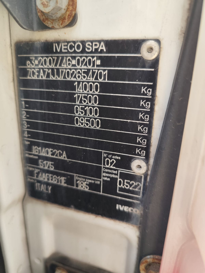 IVECO EUROCARGO 140-250 - Crane truck: picture 3 IVECO EUROCARGO 140-250 - Crane truck: picture 3