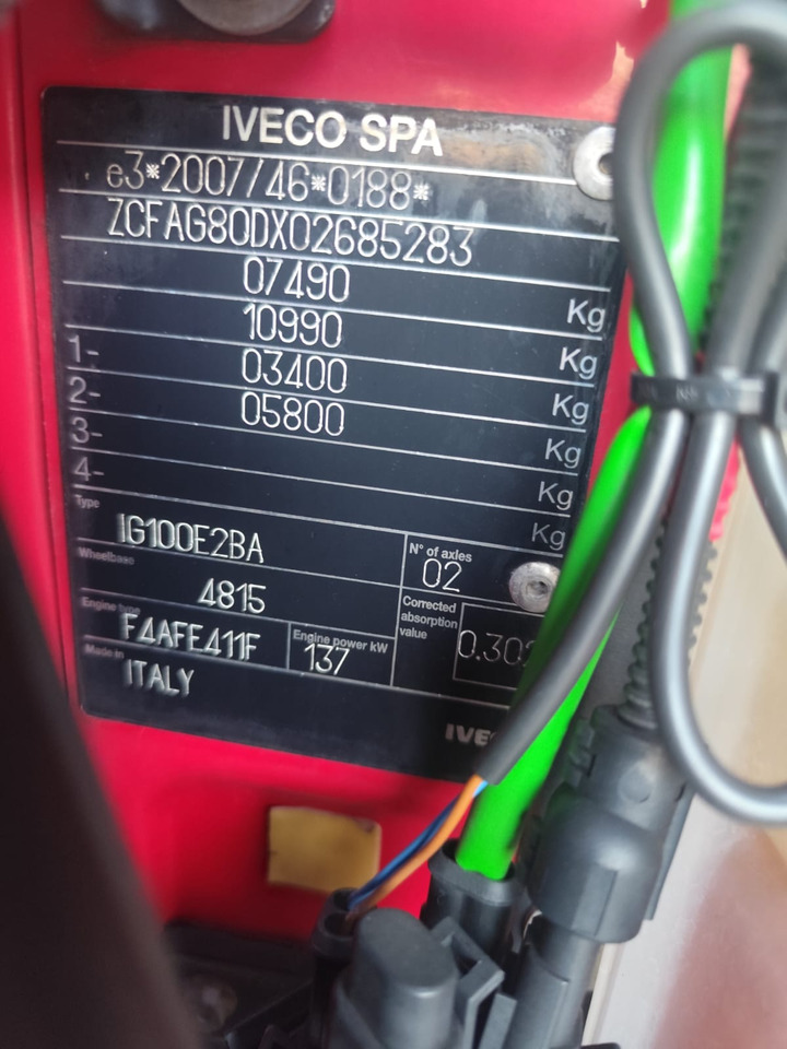 IVECO EUROCARGO 80-190 - Cab chassis truck: picture 2 IVECO EUROCARGO 80-190 - Cab chassis truck: picture 2