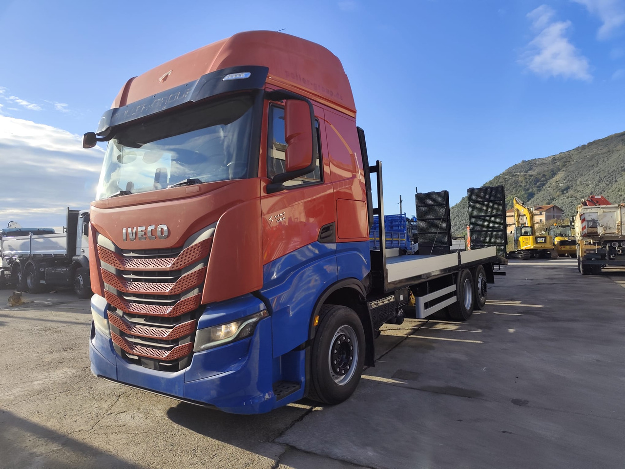 Dropside/ Flatbed truck IVECO S-WAY AS260S48 Y: picture 21