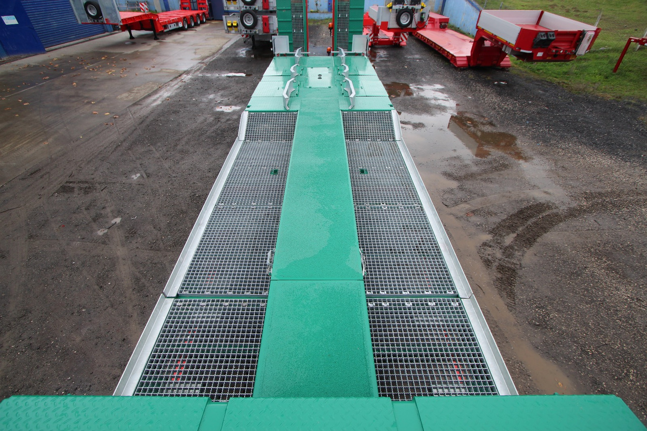 Low loader semi-trailer for transportation of heavy machinery YALCIN: picture 13