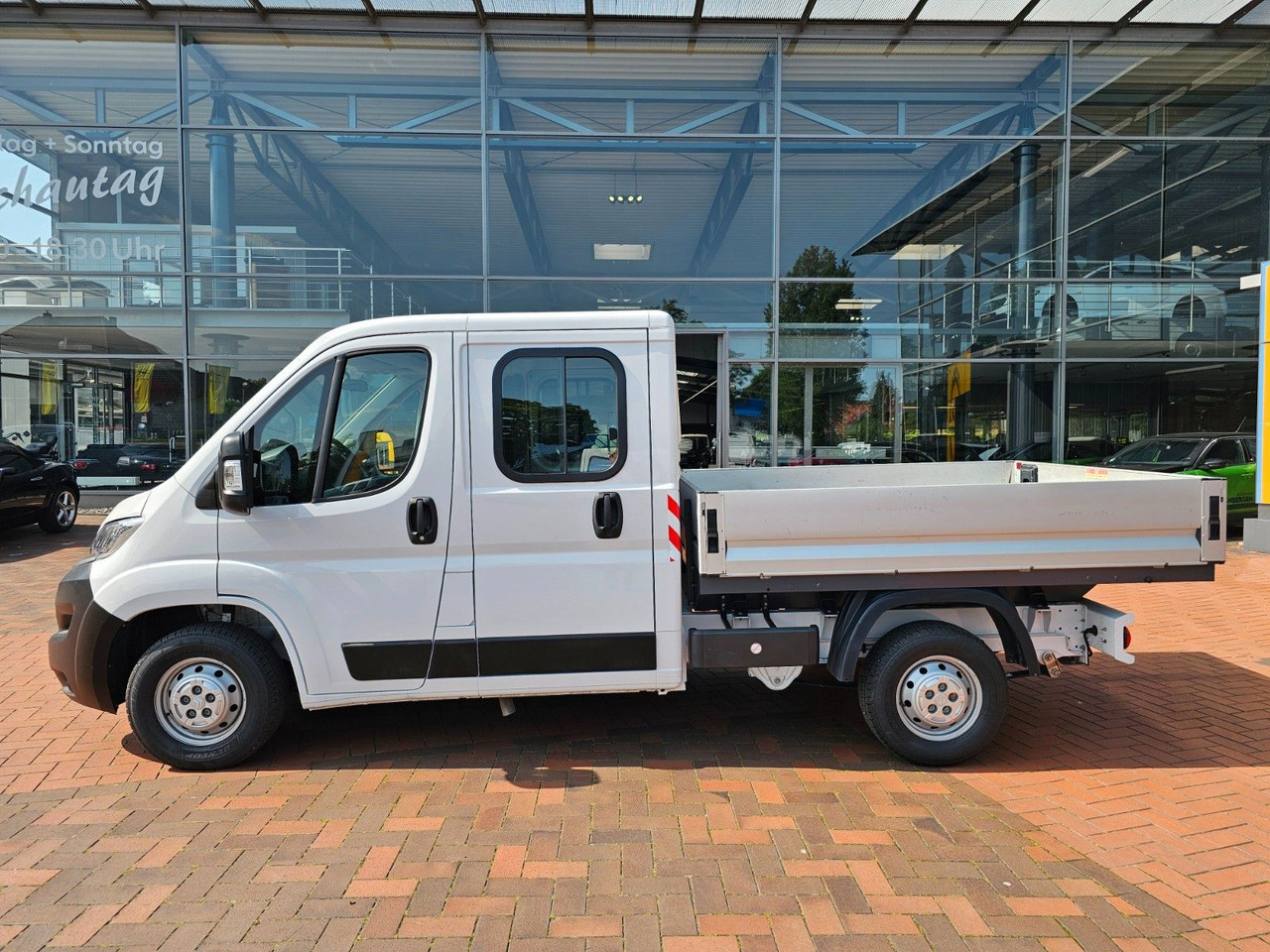 Citroën Jumper Pritsche DoKA L3 2,2 Klima AHK - Open body delivery van, Combi van: picture 2 Citroën Jumper Pritsche DoKA L3 2,2 Klima AHK - Open body delivery van, Combi van: picture 2