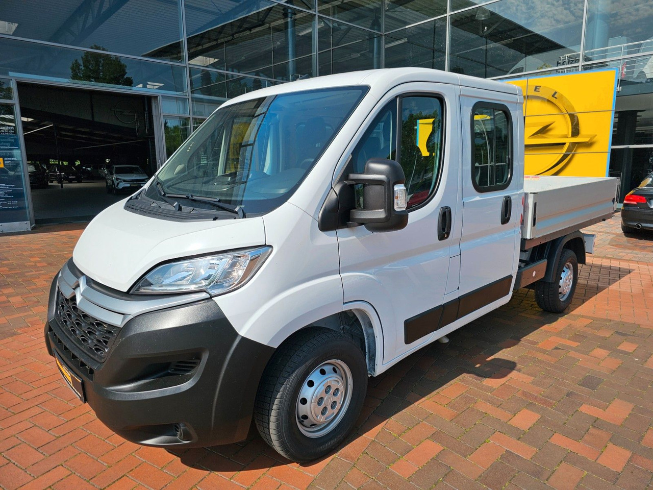 Citroën Jumper Pritsche DoKA L3 2,2 Klima AHK - Open body delivery van, Combi van: picture 1 Citroën Jumper Pritsche DoKA L3 2,2 Klima AHK - Open body delivery van, Combi van: picture 1