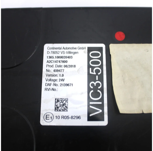 DAF XF106 VIC3 Module 2139671 | 2206308 | 2141289 Euro 6 - ECU for Truck: picture 2 DAF XF106 VIC3 Module 2139671 | 2206308 | 2141289 Euro 6 - ECU for Truck: picture 2