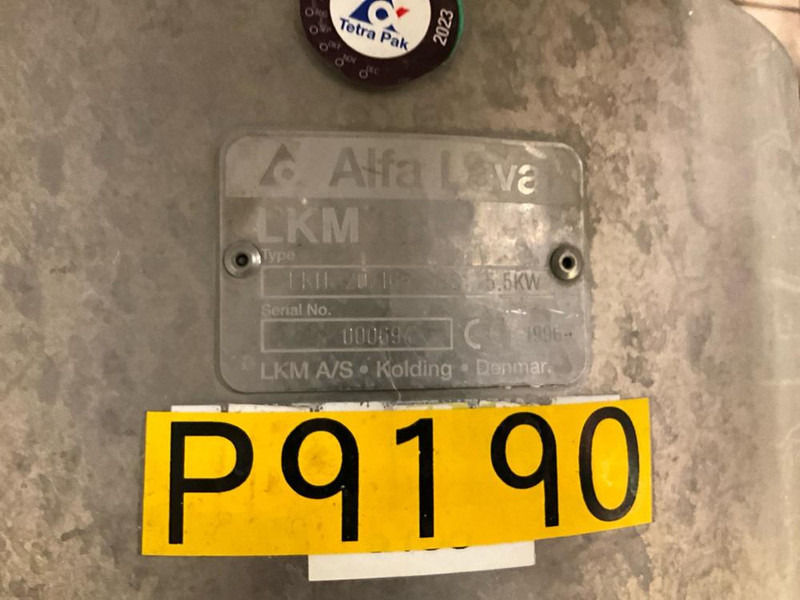 Alfa Romeo Laval LHK 20/165 - Air compressor: picture 5 Alfa Romeo Laval LHK 20/165 - Air compressor: picture 5
