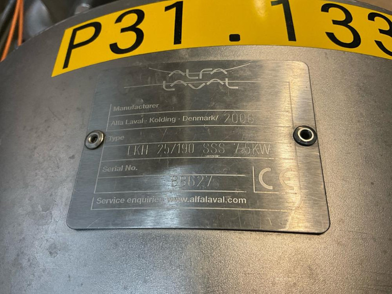 Alfa Romeo Laval LKH 25/190 - Air compressor: picture 4 Alfa Romeo Laval LKH 25/190 - Air compressor: picture 4