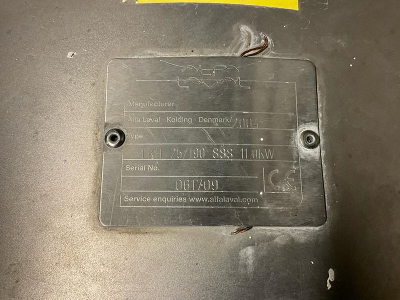 Alfa Romeo Laval - Air compressor: picture 2 Alfa Romeo Laval - Air compressor: picture 2