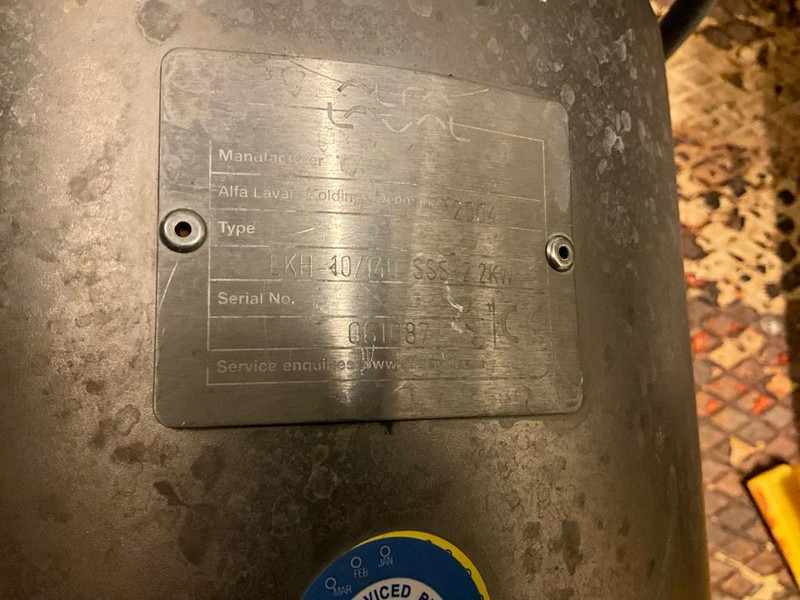 Alfa Romeo Laval - Air compressor: picture 4 Alfa Romeo Laval - Air compressor: picture 4