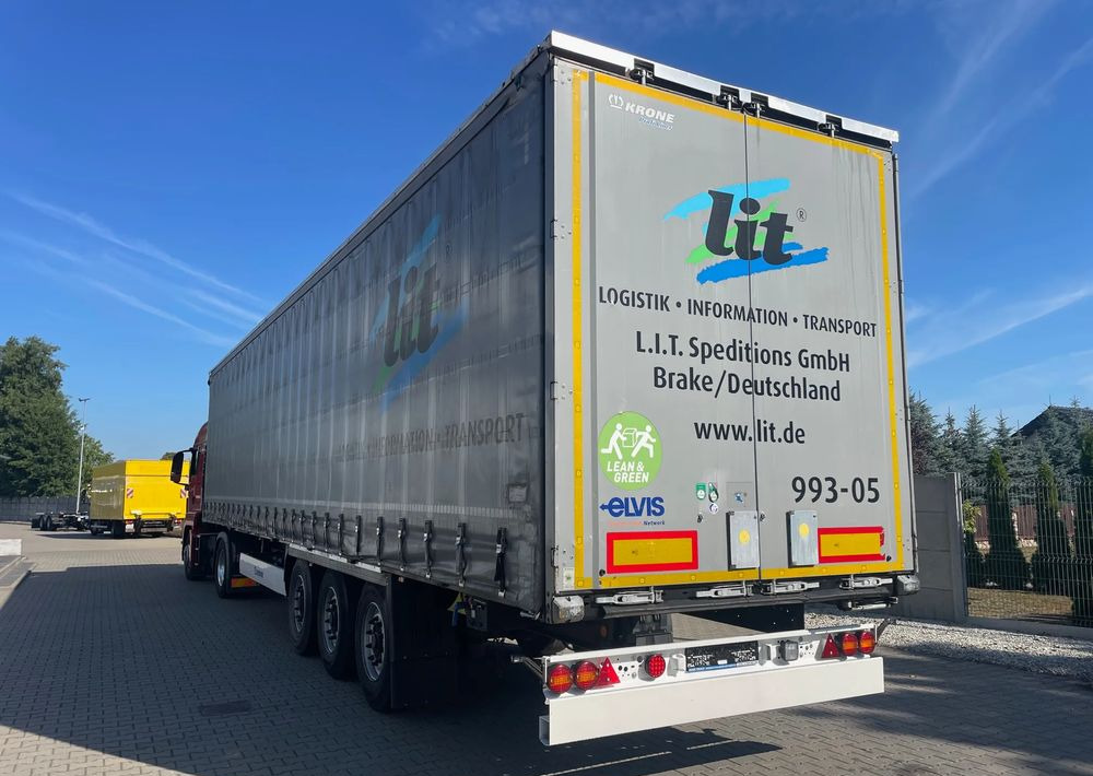 Krone SD Skrętna oś! - Curtainsider semi-trailer: picture 1 Krone SD Skrętna oś! - Curtainsider semi-trailer: picture 1