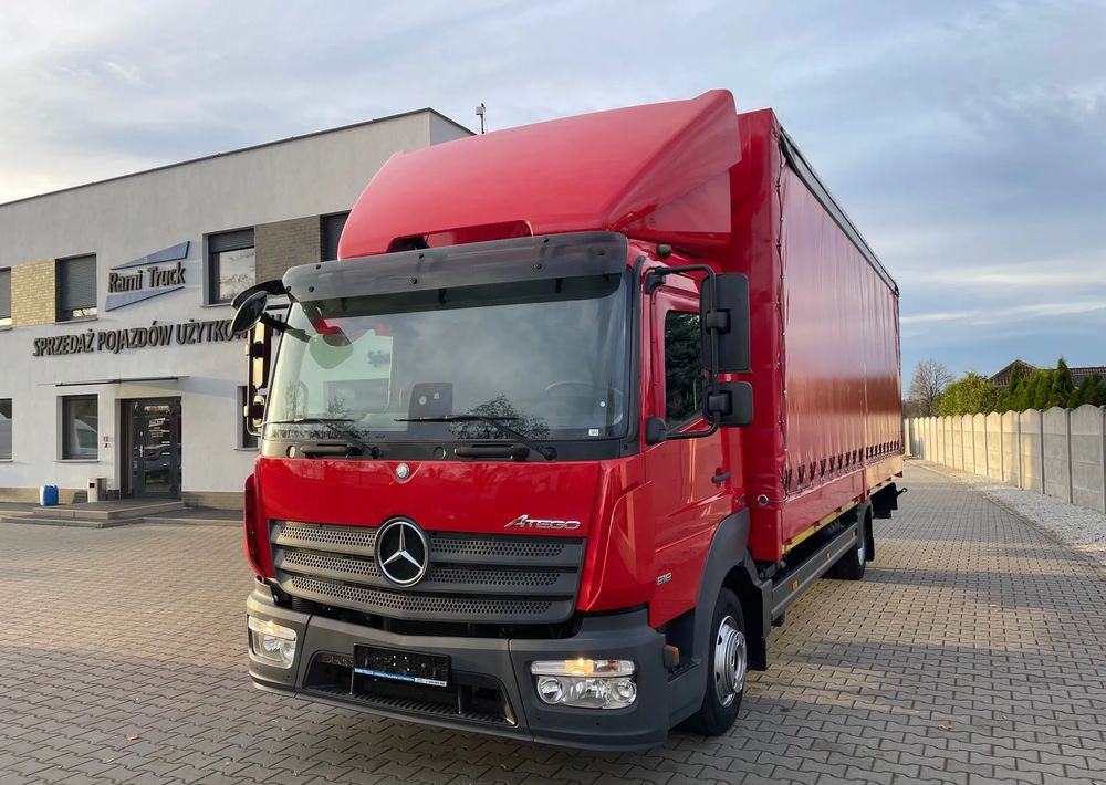 Mercedes-Benz ATEGO 818, Klima, webasto, 17 euro palet! - Curtain side truck: picture 1 Mercedes-Benz ATEGO 818, Klima, webasto, 17 euro palet! - Curtain side truck: picture 1