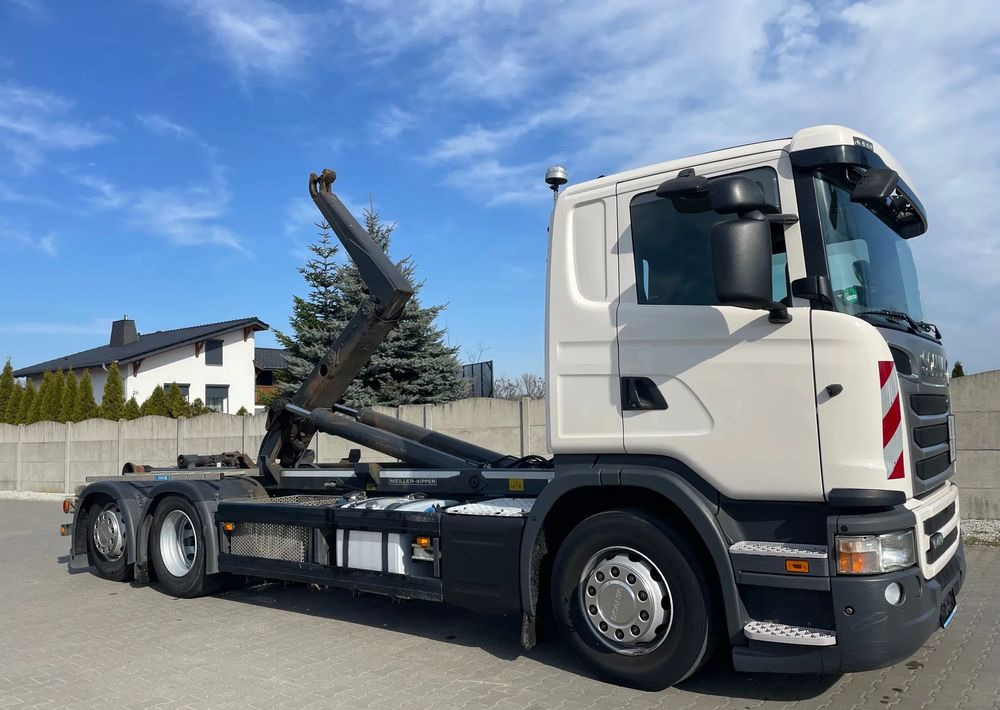 Scania R410 Hakowiec MEILLER RK20 65 - Hook lift truck: picture 4 Scania R410 Hakowiec MEILLER RK20 65 - Hook lift truck: picture 4