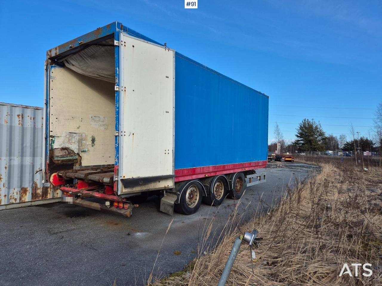 BPW Keskiakseliperävaunu - Closed box trailer: picture 1 BPW Keskiakseliperävaunu - Closed box trailer: picture 1