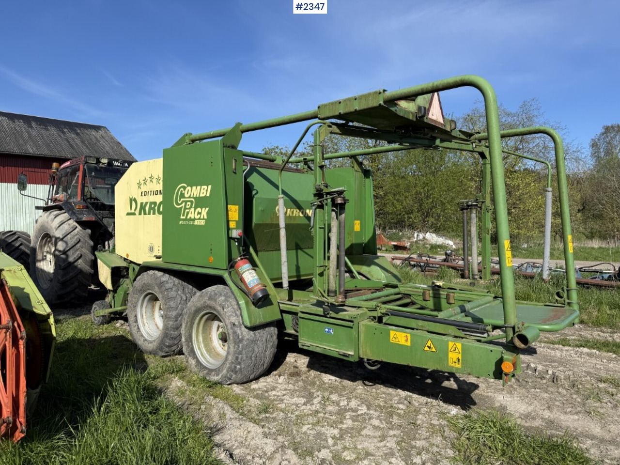 Baler Krone Combi pack Multi-Cut 1500 - Tedding equipment: picture 3 Baler Krone Combi pack Multi-Cut 1500 - Tedding equipment: picture 3